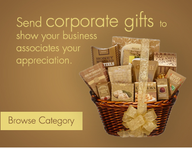 Send corporate gifts to show your business associates your appreciation.
